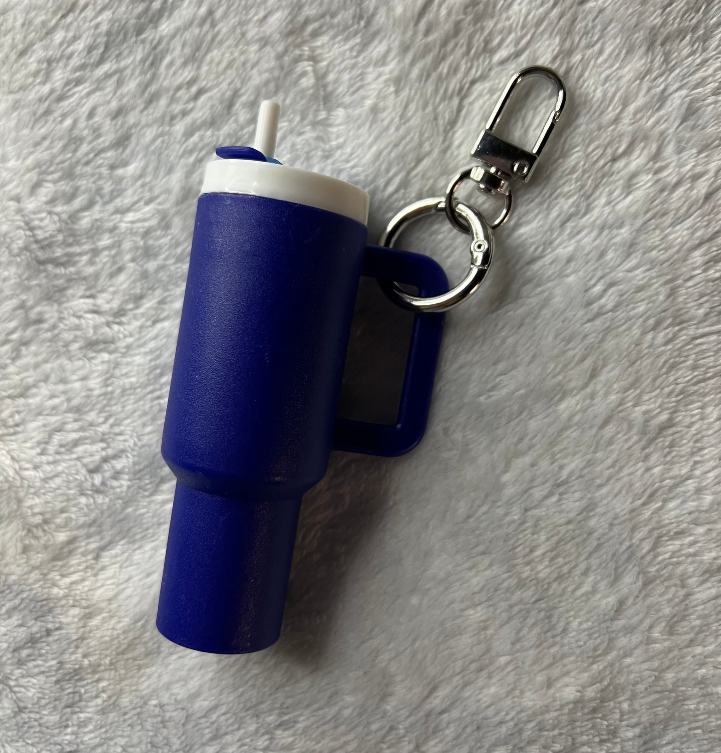 Dark Blue Mini Keychain