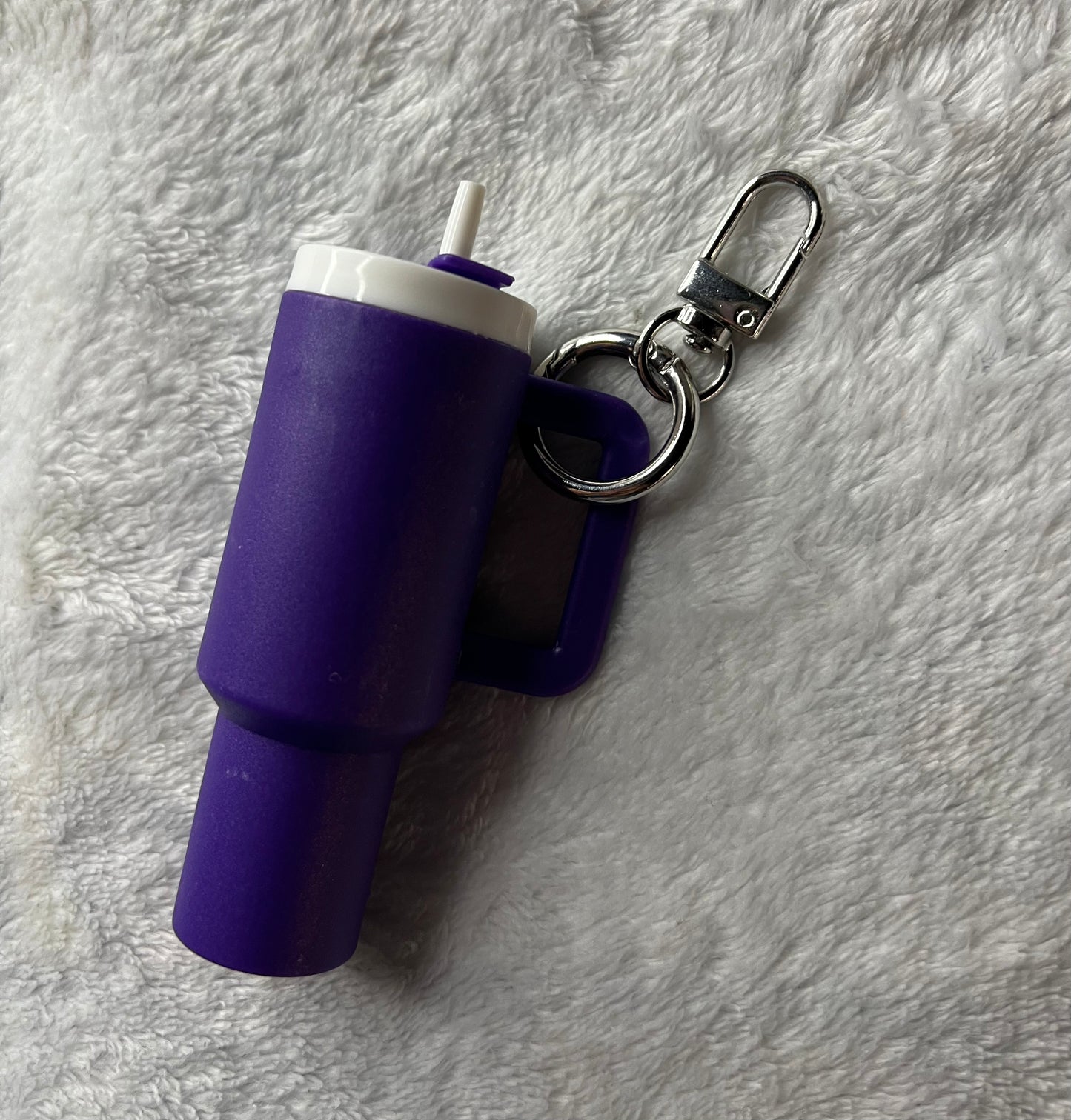 Dark Purple Mini Keychain